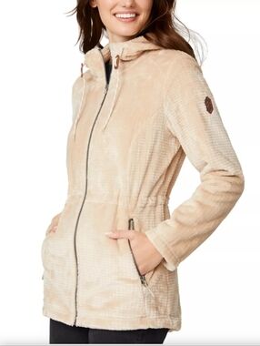 Free Country Grid Butter Pile Anorak Jacket